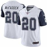 Nike Men & Women & Youth Cowboys 20 Darren McFadden White Color Rush Limited Jersey,baseball caps,new era cap wholesale,wholesale hats